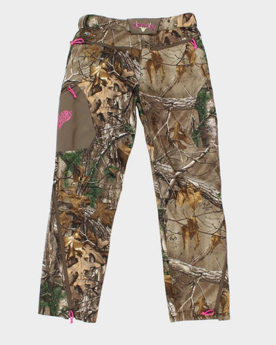 Real Tree Camouflage Thick Trousers - W34 L32