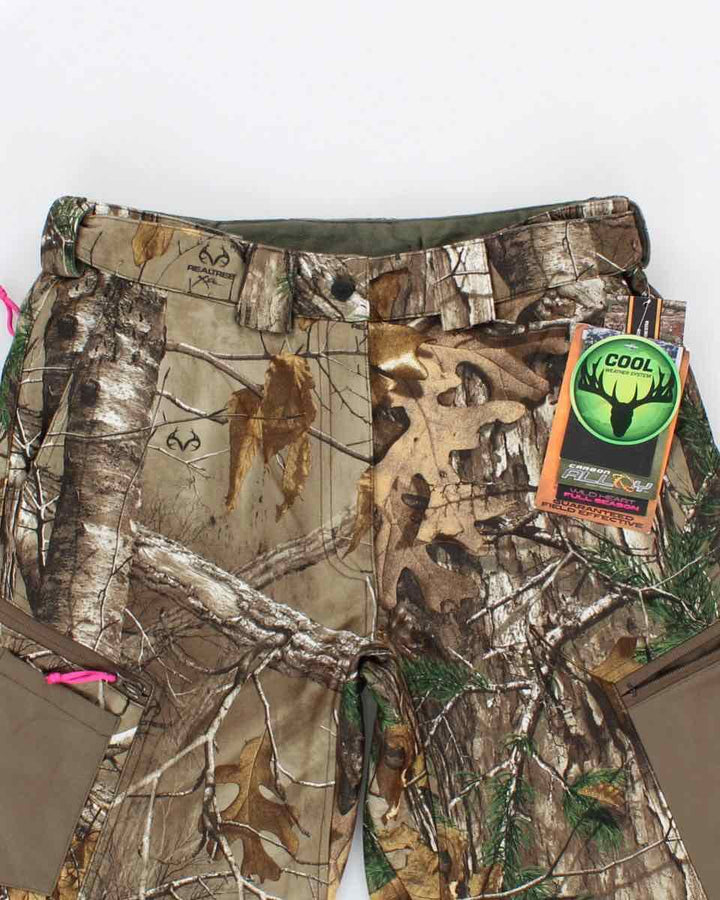 Real Tree Camouflage Thick Trousers - W34 L32
