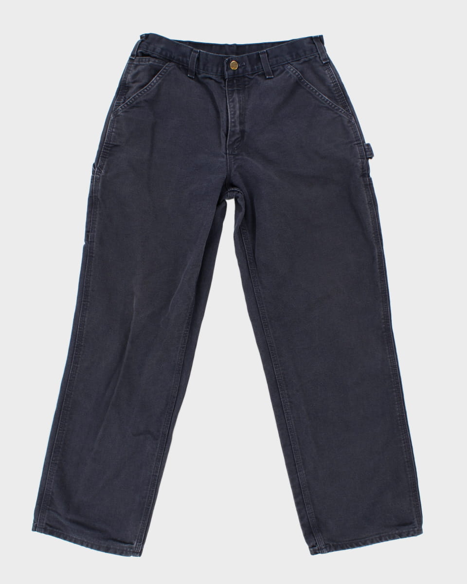 Navy Carhartt Trousers W:32 L:32