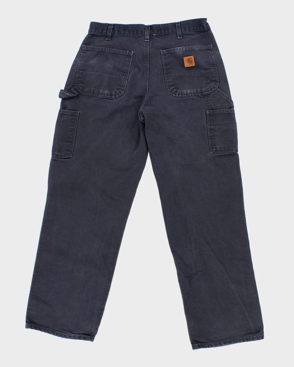 Navy Carhartt Trousers W:32 L:32