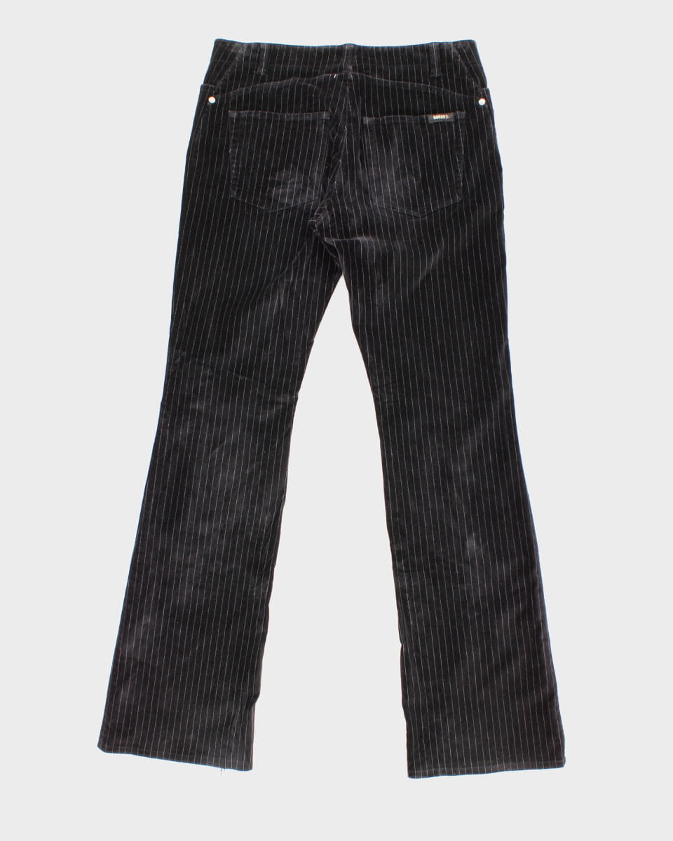 Vintage 90s/00s Guess Velvet Pinstripe Trousers - W30 L31