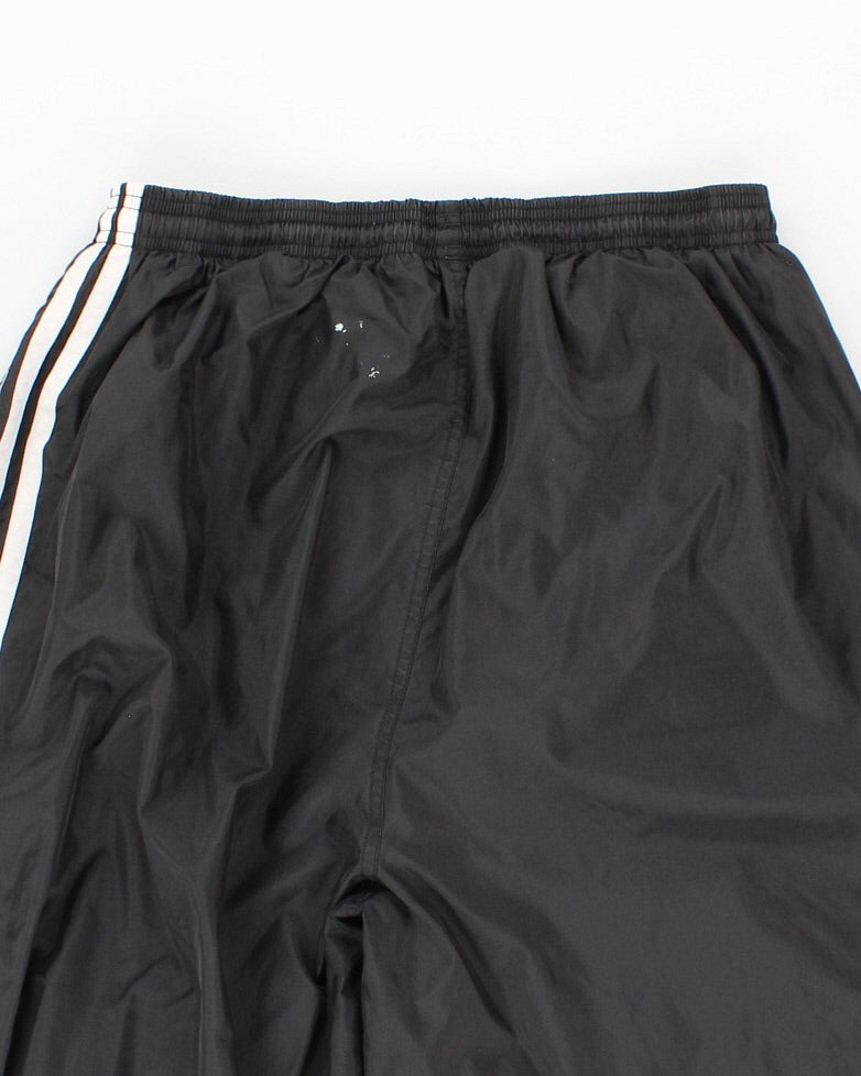 Womens Black Adidas Lined Tracksuit Trousers - M