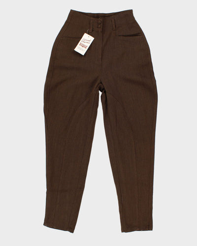 50s Inspired Sisley Reproduction Pantalone Donna - W26 L26