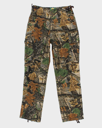 Womens Cabelas Camouflage Utility Trousers - W32 L28