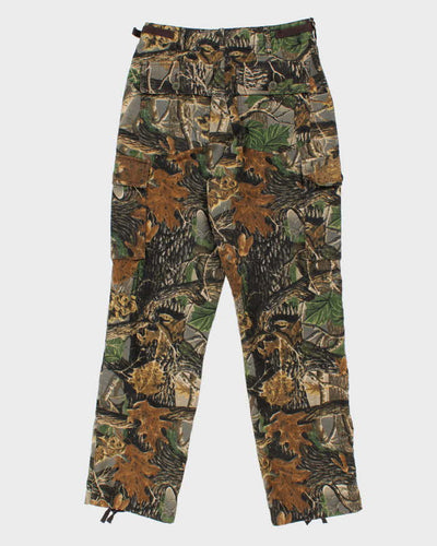 Womens Cabelas Camouflage Utility Trousers - W32 L28