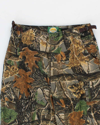 Womens Cabelas Camouflage Utility Trousers - W32 L28