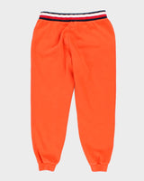 00s Tommy Hilfiger Sports Orange Sweatpants - S