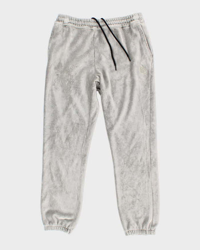 Womens Nike Silver Velour Tracksuit Trousers - M