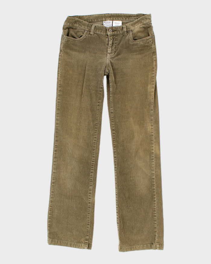 Women's Columbia Tan Corduroy Trousers - W32 L31