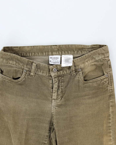 Women's Columbia Tan Corduroy Trousers - W32 L31