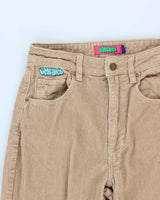 Women's Empyre Tan Corduroy Trousers - W28 L30