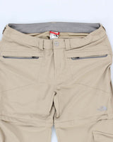 Womans Cream The north Face Hiking Trousers - W34 L28