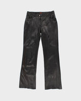 Women's Vintage Danier Leather Trousers -W 32