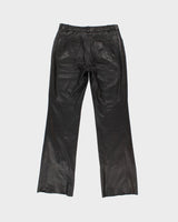 Women's Vintage Danier Leather Trousers -W 32