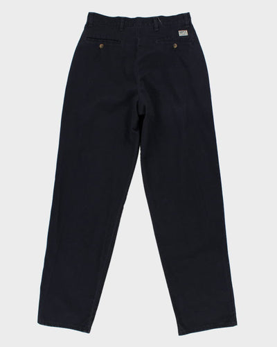 Vintage 00s Levi's Navy Trousers - W30 L33