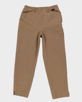 00s Lauren Ralph Lauren Beige Wool Blend Trousers - W28 L29