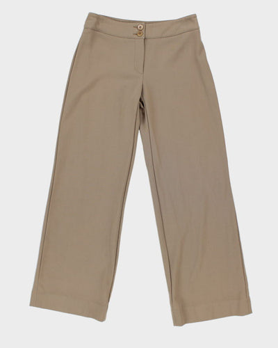 Vintage 90s Armani Collezioni Beige Trousers - W28 L29