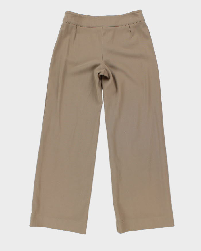 Vintage 90s Armani Collezioni Beige Trousers - W28 L29