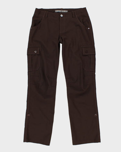 Icebreaker Wool Blend Brown Trousers - W32 L31