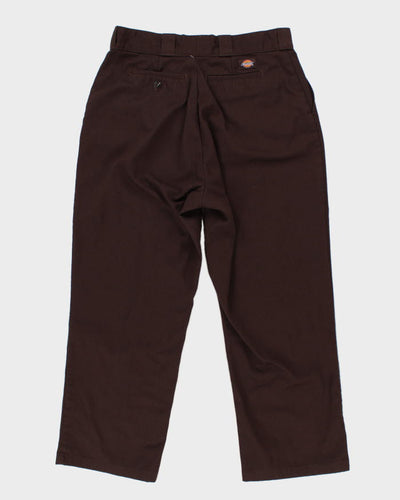 00s Dickies Women's Brown Trousers - W32 L27