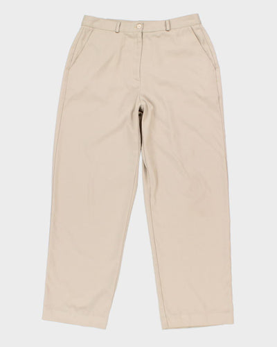 Vintage Women's Beige Lightweight Chinos - W30 L27