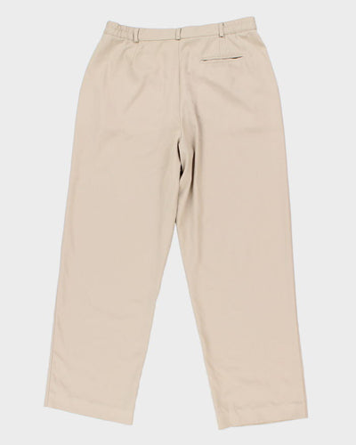 Vintage Women's Beige Lightweight Chinos - W30 L27