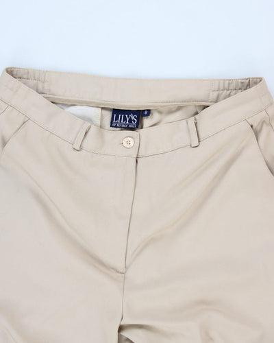 Vintage Women's Beige Lightweight Chinos - W30 L27