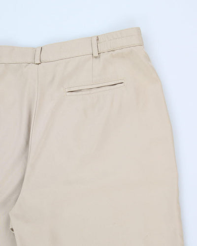 Vintage Women's Beige Lightweight Chinos - W30 L27