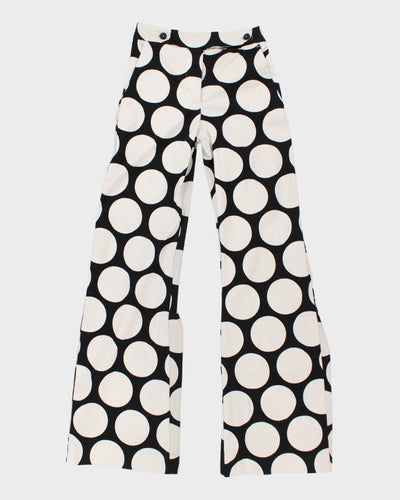 Women's Polka Dot High Waisted Trousers - W26 L33