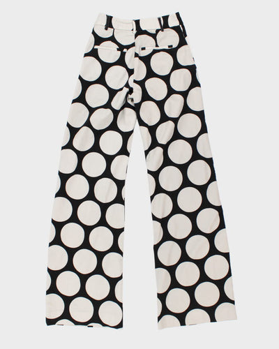 Women's Polka Dot High Waisted Trousers - W26 L33