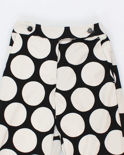 Women's Polka Dot High Waisted Trousers - W26 L33
