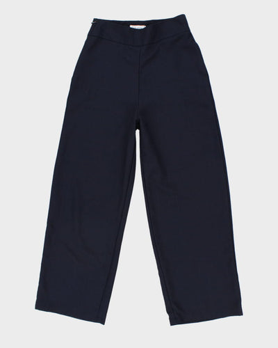 Women's Navy Suit Trousers W26 L27