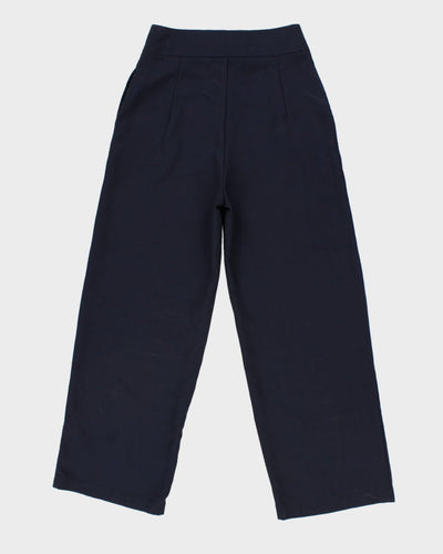 Women's Navy Suit Trousers W26 L27