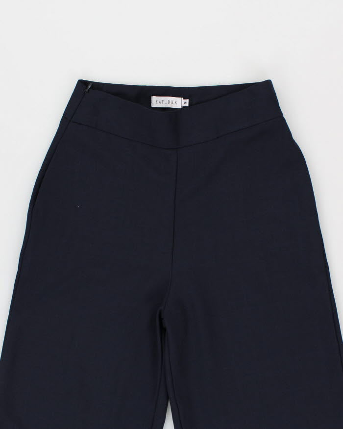 Women's Navy Suit Trousers W26 L27