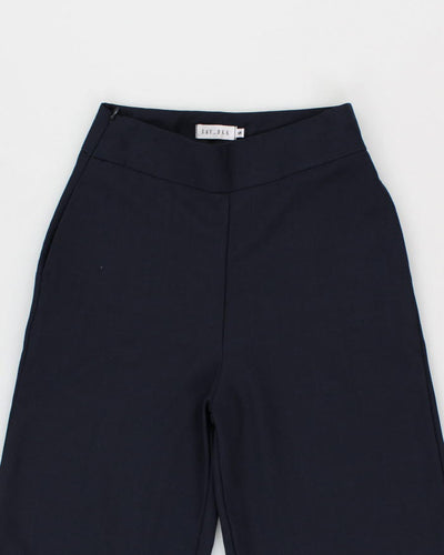 Women's Navy Suit Trousers W26 L27