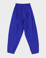 Women's 80s Purple High waisted Trousers - W26