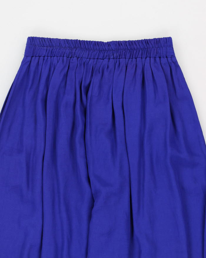 Women's 80s Purple High waisted Trousers - W26