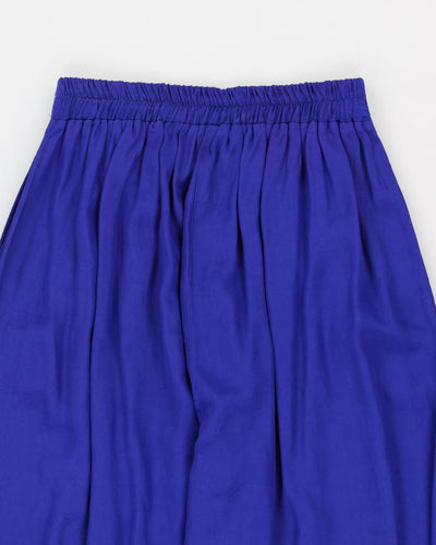 Women's 80s Purple High waisted Trousers - W26