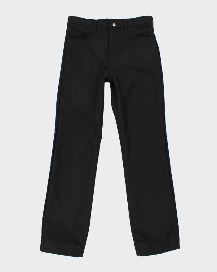 Women's Wrangler High Waisted Black Trousers - W32 L34
