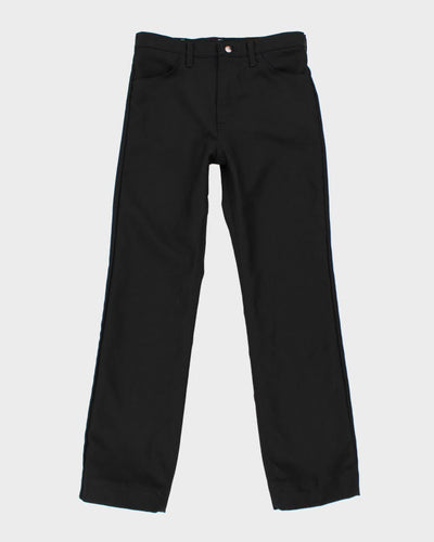 Women's Wrangler High Waisted Black Trousers - W32 L34