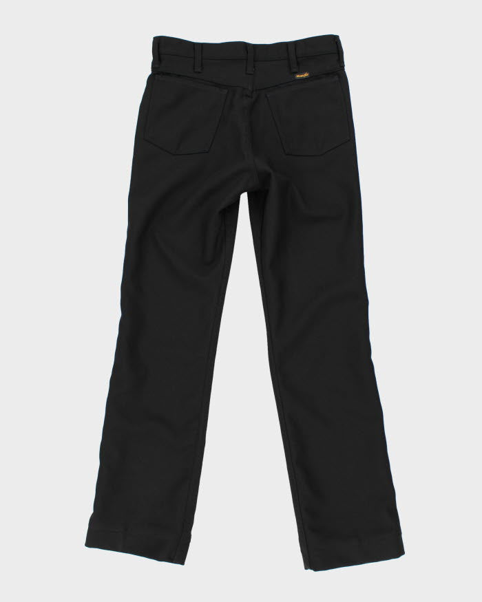 Women's Wrangler High Waisted Black Trousers - W32 L34