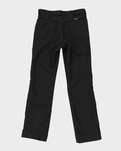 Women's Wrangler High Waisted Black Trousers - W32 L34