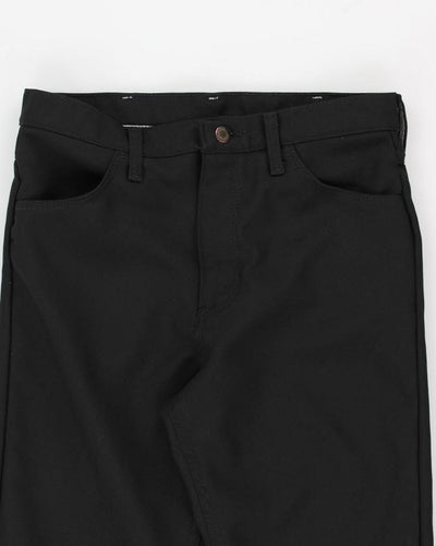 Women's Wrangler High Waisted Black Trousers - W32 L34
