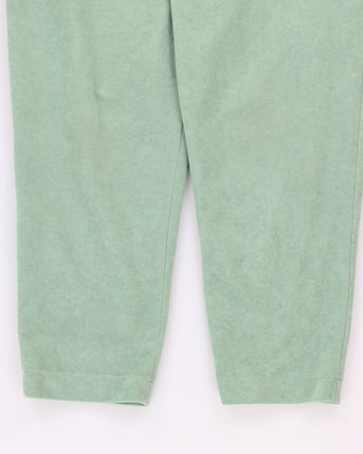 Women's High Waisted Turquoise Trousers - W28 L28
