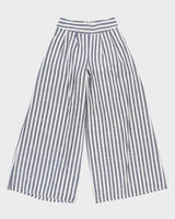 Women's High Waisted Striped Trousers - W26