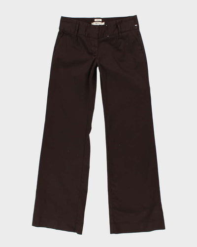 Y2k Old Navy Brown Low Waist Trousers - W30