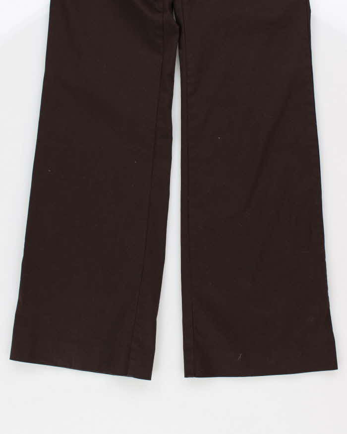 Y2k Old Navy Brown Low Waist Trousers - W30