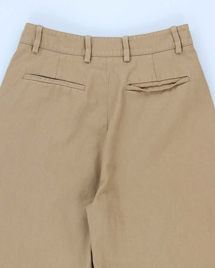 Valentino High Waisted Wide Leg Cropped Trousers - W26