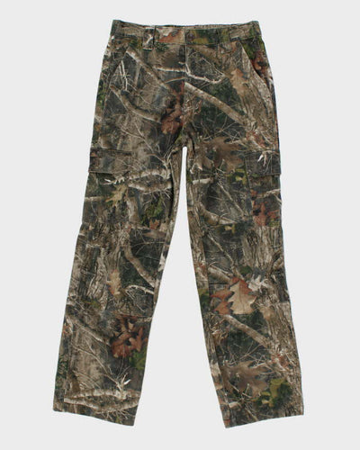 Y2k 00s Real Tree Camouflage Trousers - W32