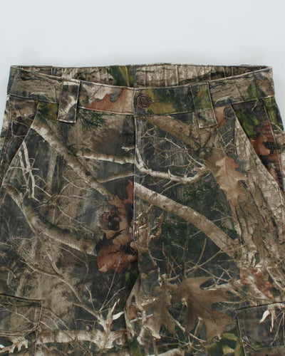 Y2k 00s Real Tree Camouflage Trousers - W32